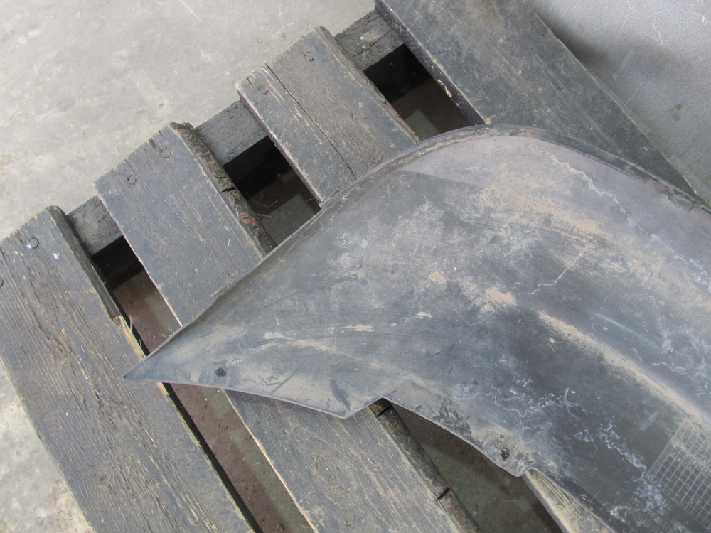 Юбка заднего бампера Skoda Rapid 1 12-20 Б/У Оригинал 5jh807521