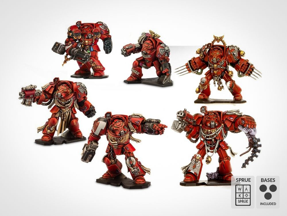 Blood Angels Terminators (6) - Space Hulk 2014