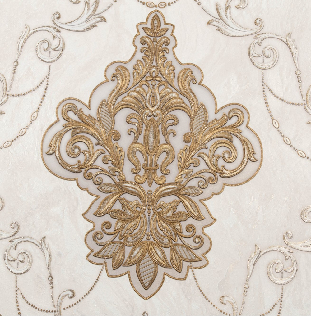 Обои виниловые PL72174-29 PALITRA LIFE Женева, орнамент, размер 1.06 х 10.05 м