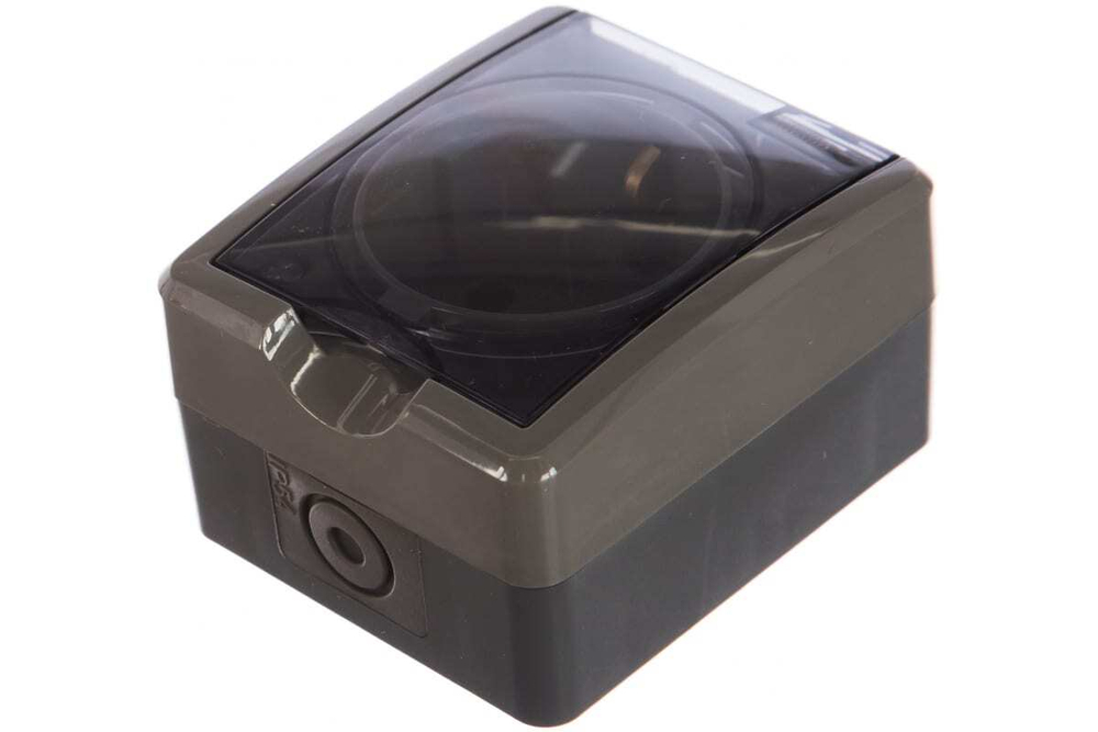 Розетка 1-местная накладная IP54, 16A-250В, серый Эксперт ЭРА