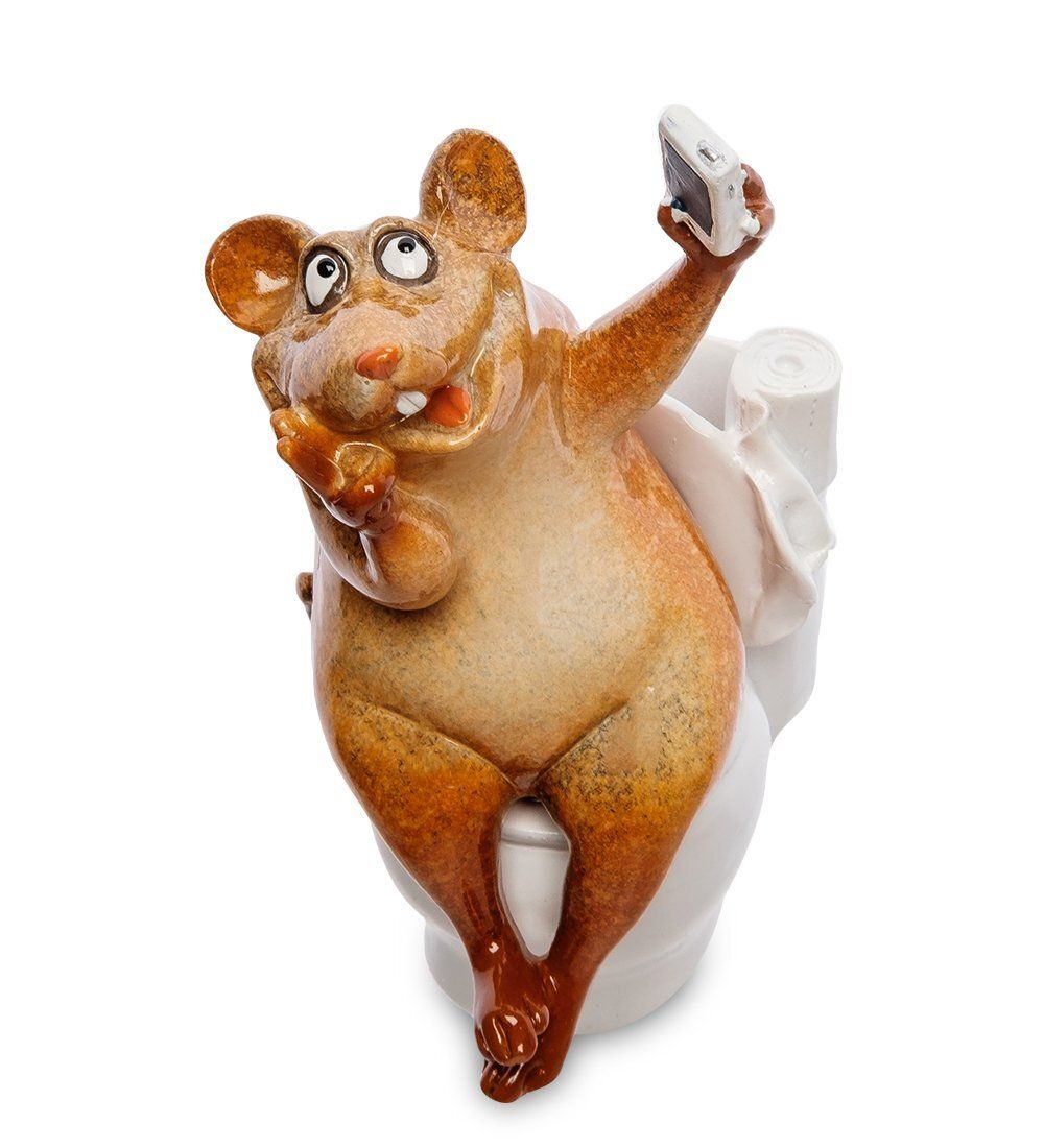 GAEM Art MN-228 Фигурка «Мышь - не минуты без селфи»