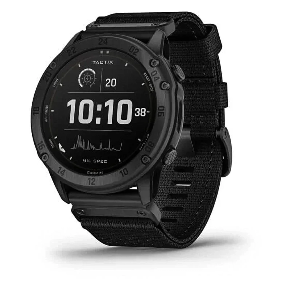 Смарт-часы Garmin Tactix Delta Solar Ballistics с нейлоновым ремешком 010-02357-51