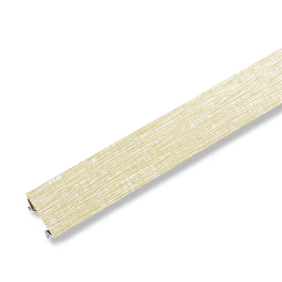 Вставка для реечного потолка Cesal 25х4000 мм. Рогожка темная В18