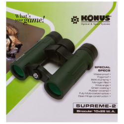 Бинокль Konus Supreme-2 10x26 WA — упаковка