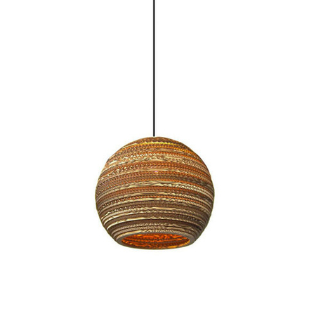 Pendant design lamp Sun Scraplight by Graypants D26