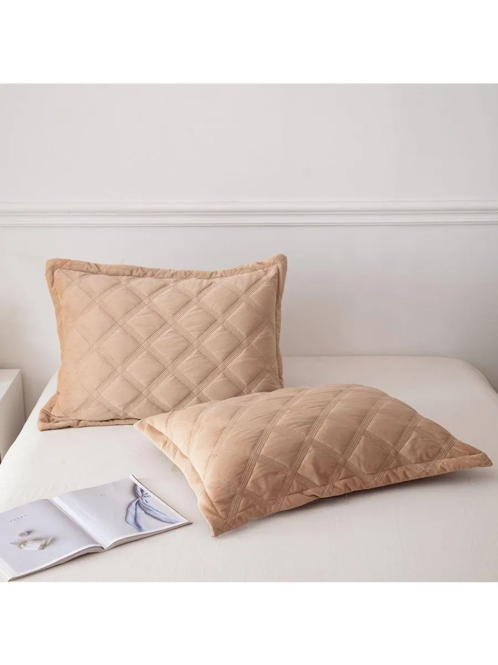 Декоративная наволочка 50х70 2 шт с молнией для подушки