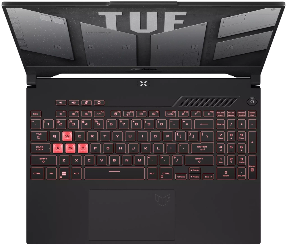 Ноутбук ASUS TUF Gaming A15 FA507RE-HN021 (90NR08Y2-M00150) 15.6"FHD IPS 144Hz/Ryz 7 6800H 8C/16Gb/512Gb SSD/RTX 3050Ti-4Gb/DOS серый