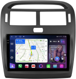 Магнитола для Lexus LS430 Toyota Celsior XF30 2000-2006 (ШГУ монохром) - FarCar BM9-9697F1 монитор 9.5" QLED на Android 14, TS10, 4+32Гб, CarPlay, 4G SIM-слот