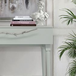 Консоль Арт Колор matte Стайл Сильвер Серый дым матовый