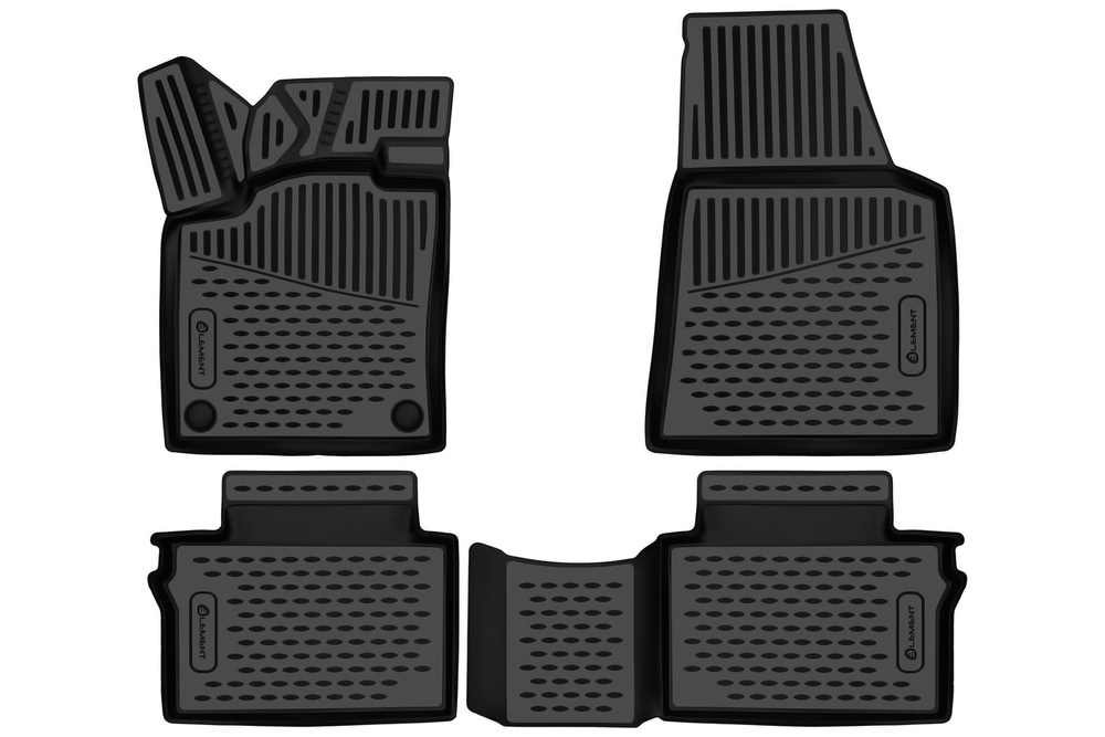 Коврики 3D в салон для FAW Bestune B70 2020-, 4шт. (полиуретан)  AFM3DA70195210K