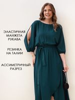 Платье Танго вдвоем (изумрудное) П15139-1М LT Collection