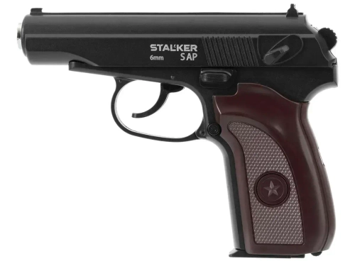 Пистолет пневматический Stalker SAP Spring (ПМ), к.6мм (SA-33071P)