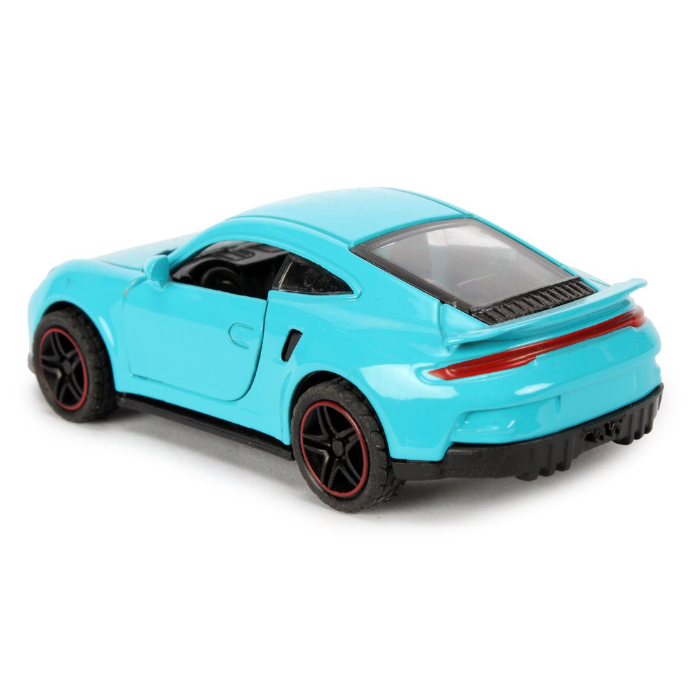 Модель ин. мет. "Porshe 911 Turbo" 10.5см, двери, 2208C0360-R2 (Технопарк)