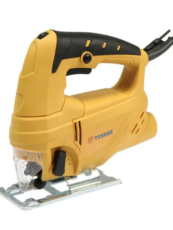 Лобзик ТУНДРА, 750 Вт, регулятор скорости, 3000 ходов/мин, 65 мм