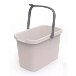 Ведро прямоугольное Smart 9,5л (бежевый)