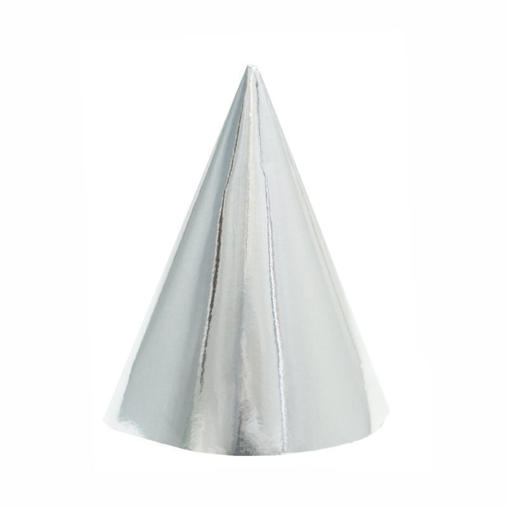 Колпаки фольгированные Серебро