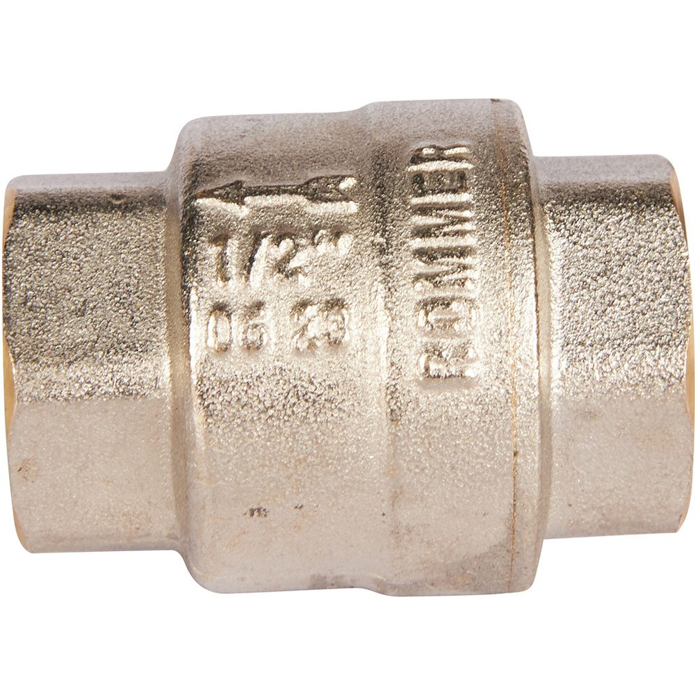 Клапан обратный ROMMER RVC-0001 - 1/2" (ВР/ВР, PN40, Tmax 120°C, с металлическим седлом)