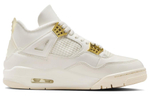 Кроссовки Jordan Air Jordan 4 Metallic Gold (Женская размерная сетка)