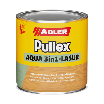 Pullex Aqua 3in1-Lasur - пропитка для дерева три защиты в одной банке | Adler (Австрия)