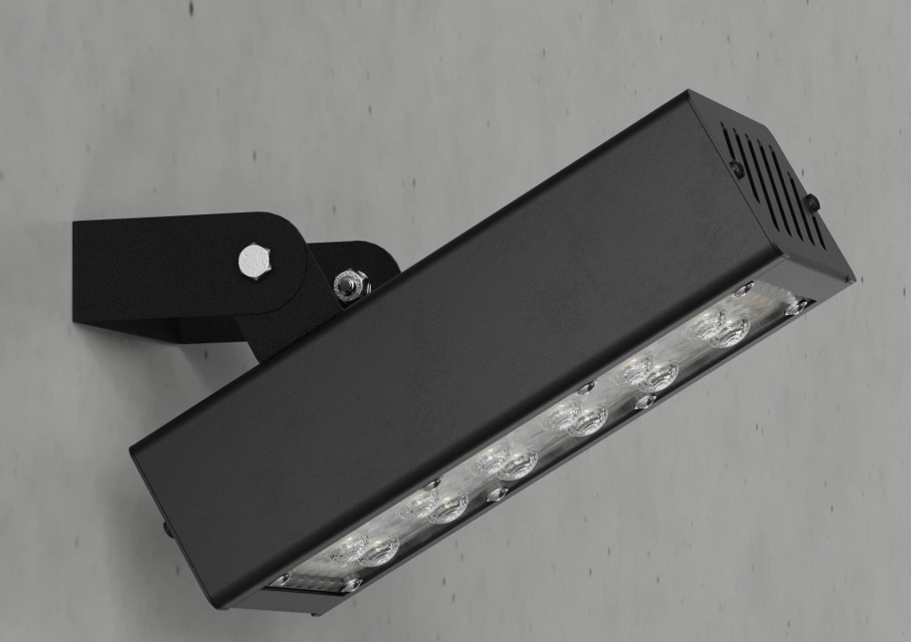 Светильник LED 25Вт 5000К 4050Лм IP67 Awax II U1 Lens D60 198х94х100мм DARKLUM