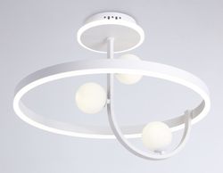 Ambrella Потолочный светодиодный светильник со сменной лампой и пультом управления LineTech FL66261