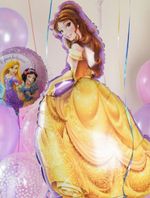 AN Шар фигура "Принцесса Белль"24"/60 CM W X 39"/99CM H (БГ-55)