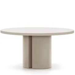 Стол Nealy Ø150 см, лакированный МДФ цвета экрю