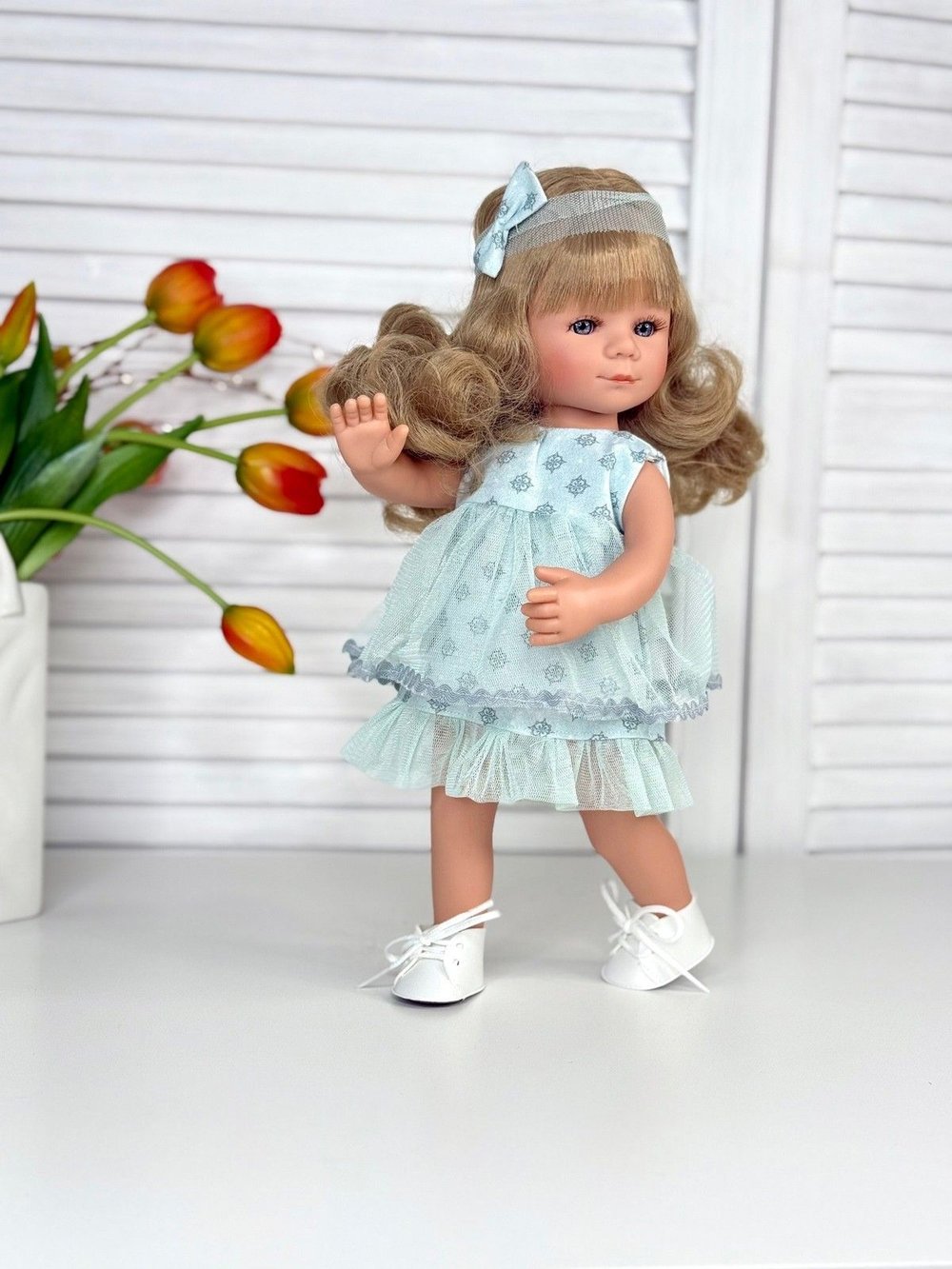 Кукла D Nenes виниловая 34см Marieta (022097)