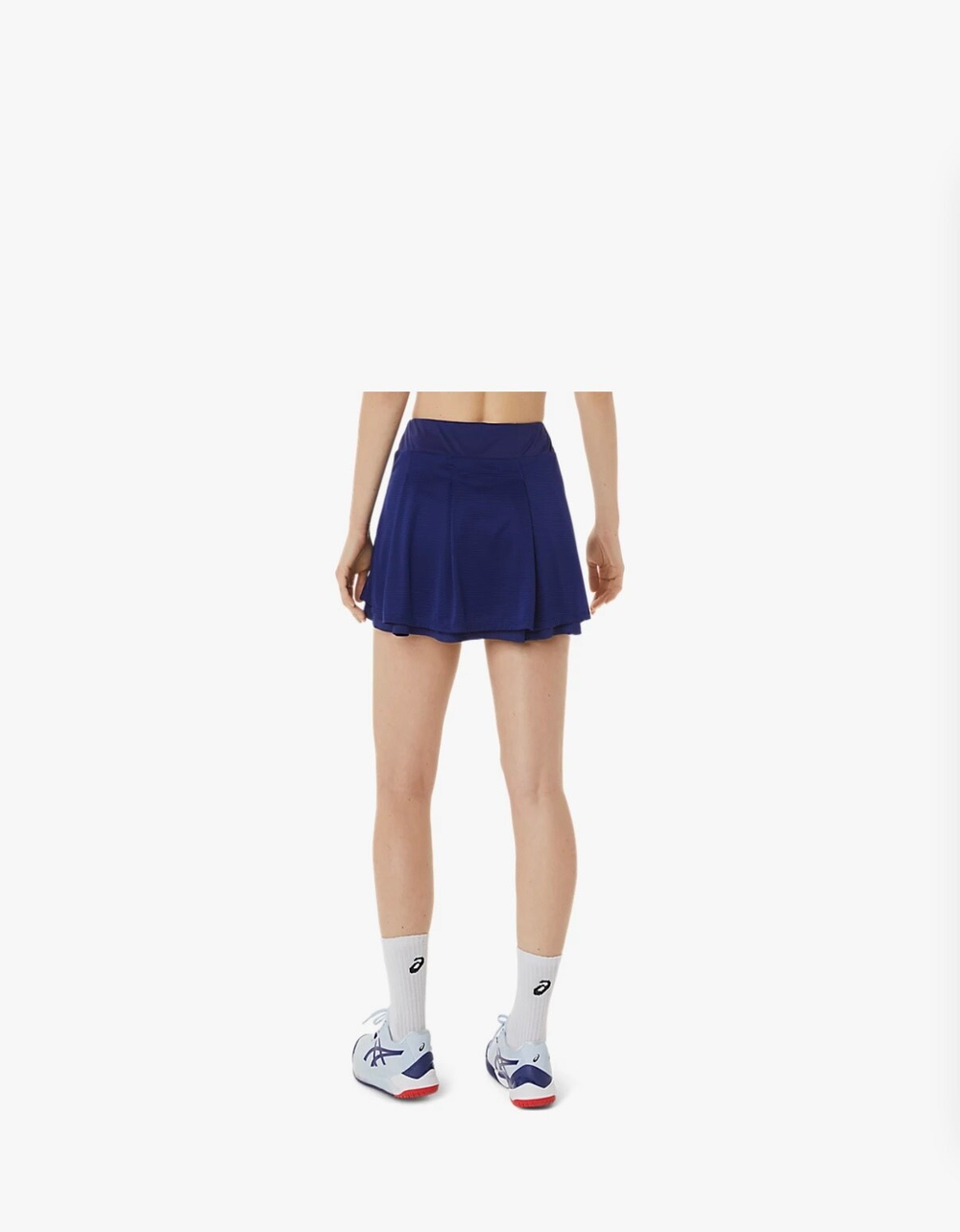 ASICS, MATCH SKORT, DIVE BLUE, WOMEN, S