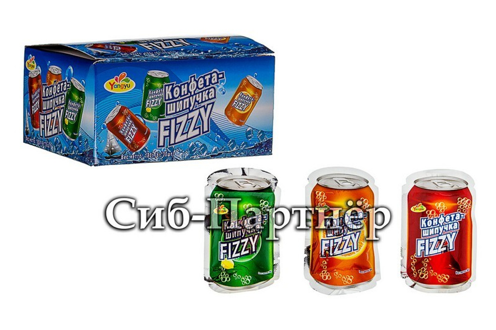 Драже "FIZZY" сахарное конф. шипуч. (6гр*30шт*20бл)