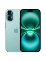 Смартфон Apple iPhone 16 128Gb бирюзовый; Nano-SIM+eSIM