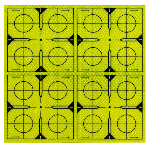 Отражатель пленочный RGK 90*90 мм (4 шт.), желтый