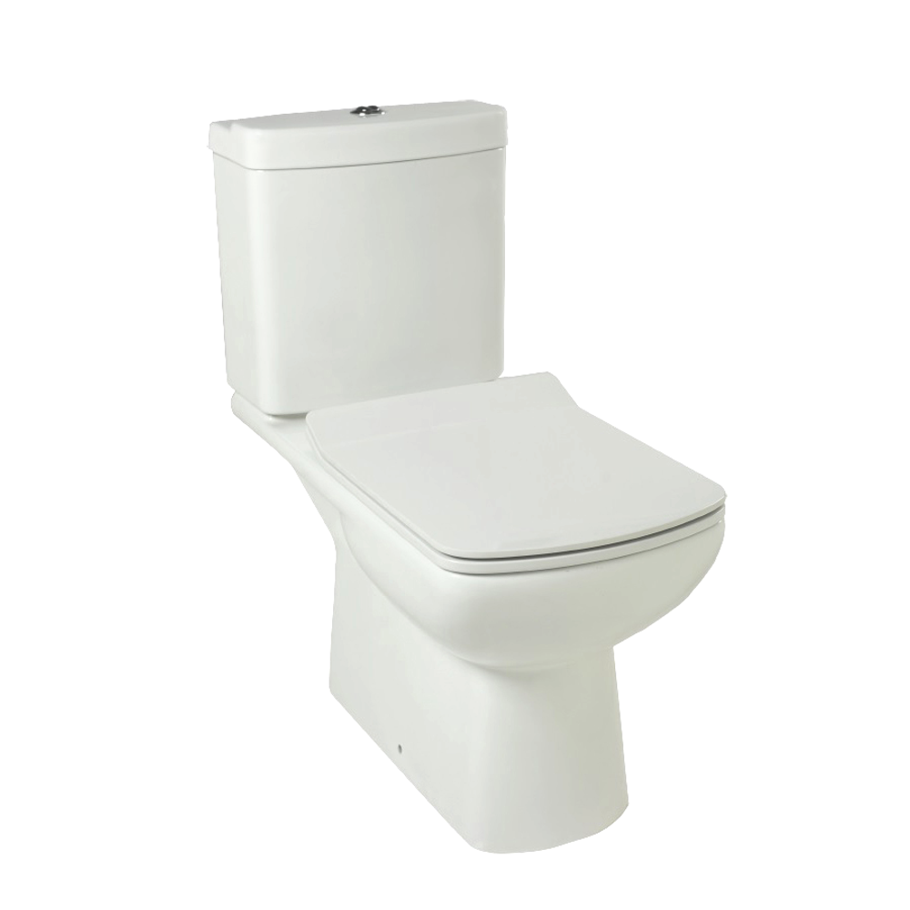 Унитаз-компакт Creo Ceramique TOURS  с тонкой крышкой и сидением микролифт купить не дорого