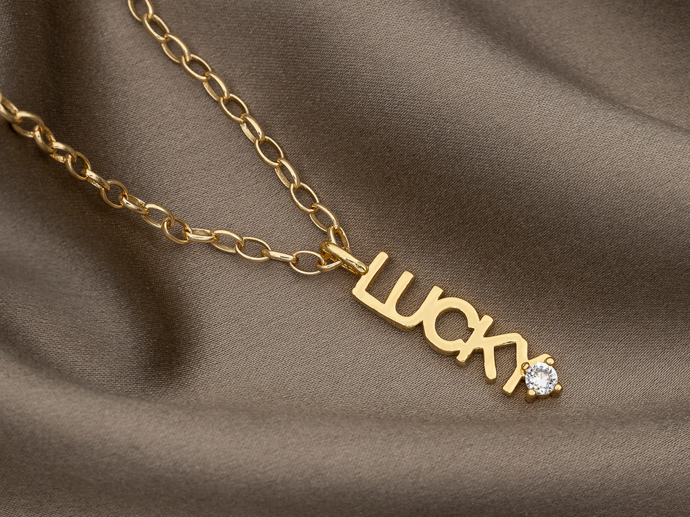 Подвеска "Lucky", 31,4мм