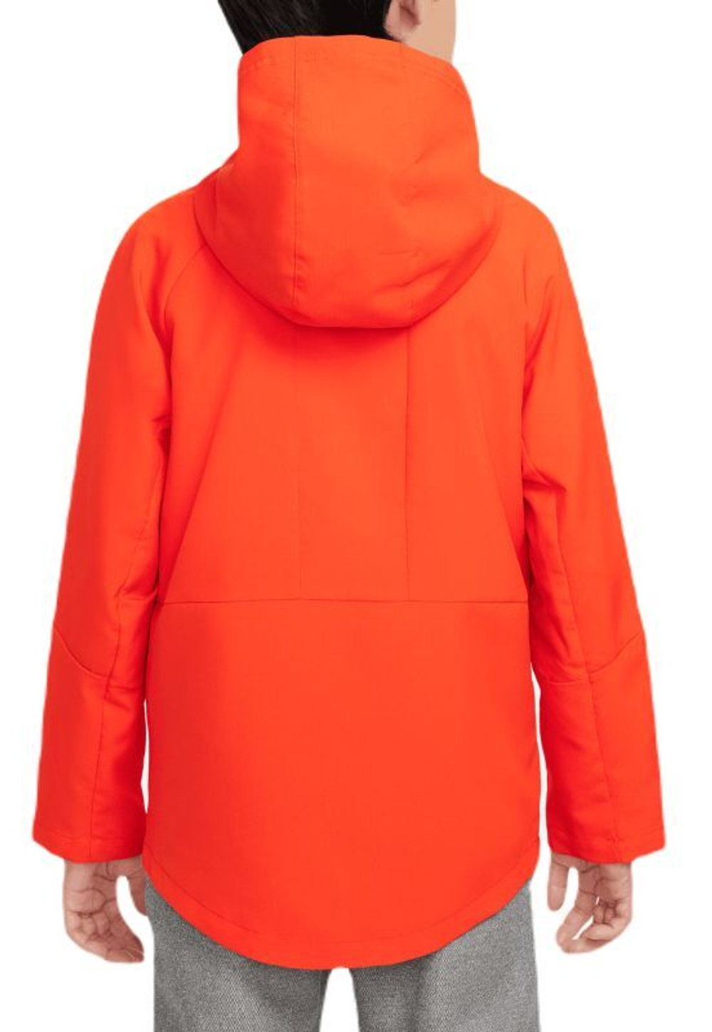 Детская теннисная толстовка Nike Boys Dri-Fit Woven Training Jacket - picante red/picante red/white