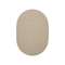 Овальный ковер Rodhe бежевый 100% ПЭТ 160 x 230