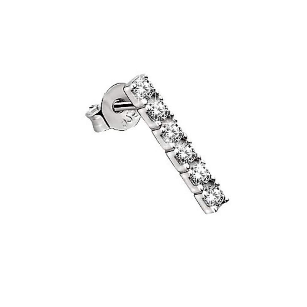 Серьги для ушей BIOJOUX BJT221 Papillon Golden Crystals 8mm Италия