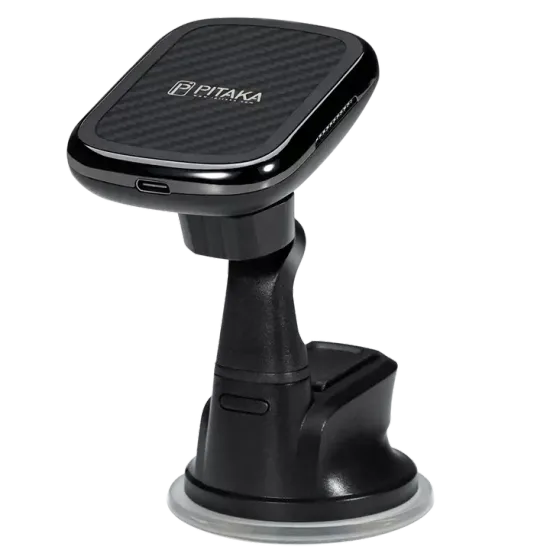Pitaka MagEZ Mount Qi автомобильное зарядное устройство / магнитный держатель, крепление в решетку , кевлар (арамид)