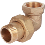 Американка STOUT угловая 3/4" ВР/НР O-Ring уплотнение