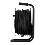 Удлинитель силовой на кабельной катушке, ПВС, 50 м, 4 розетки, 16А, тип УХз16, Сибртех