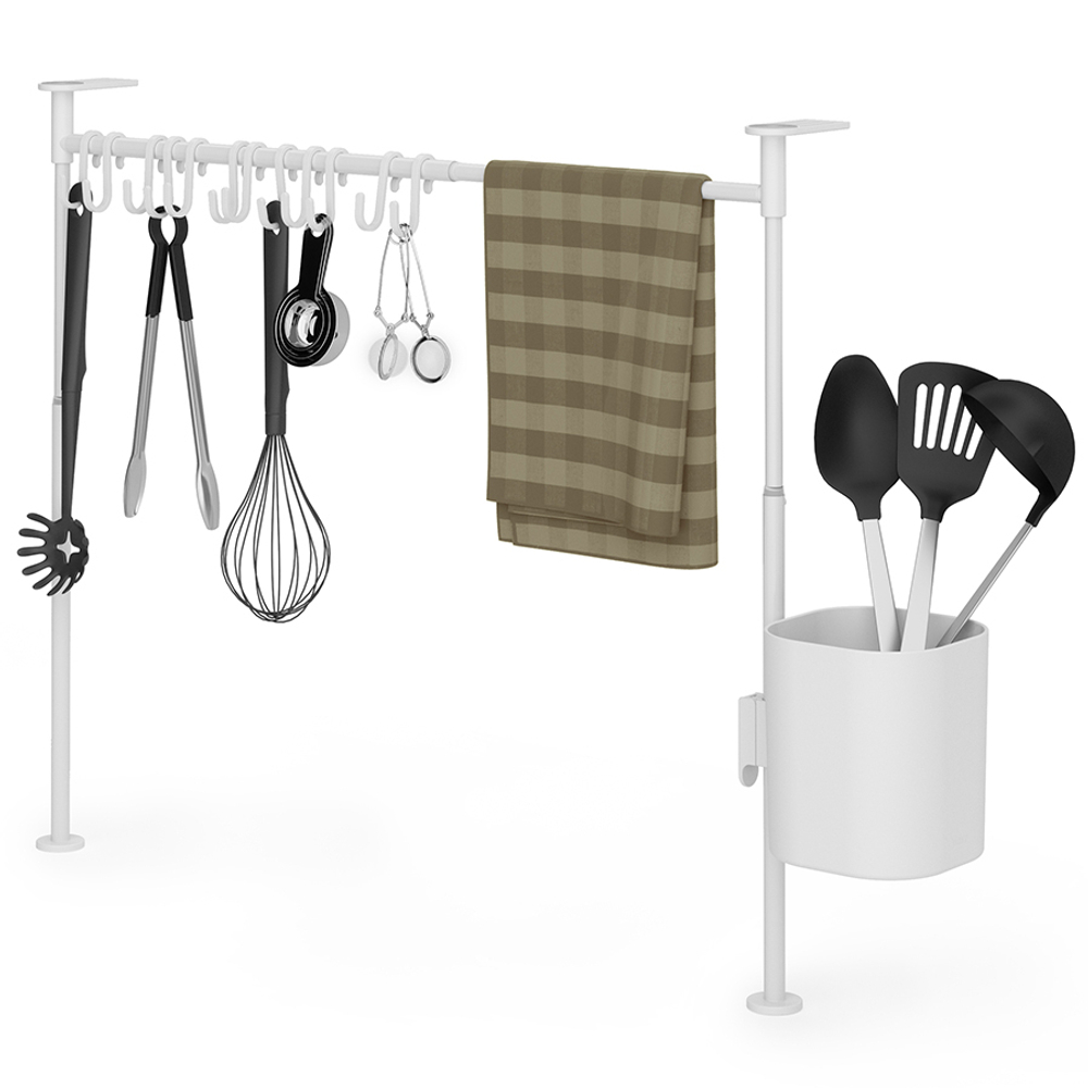 Органайзер кухонный Umbra Anywhere 20 крючков белый