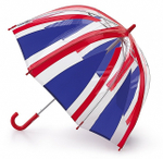 Fulton Union Jack Прозрачный зонт-трость детский