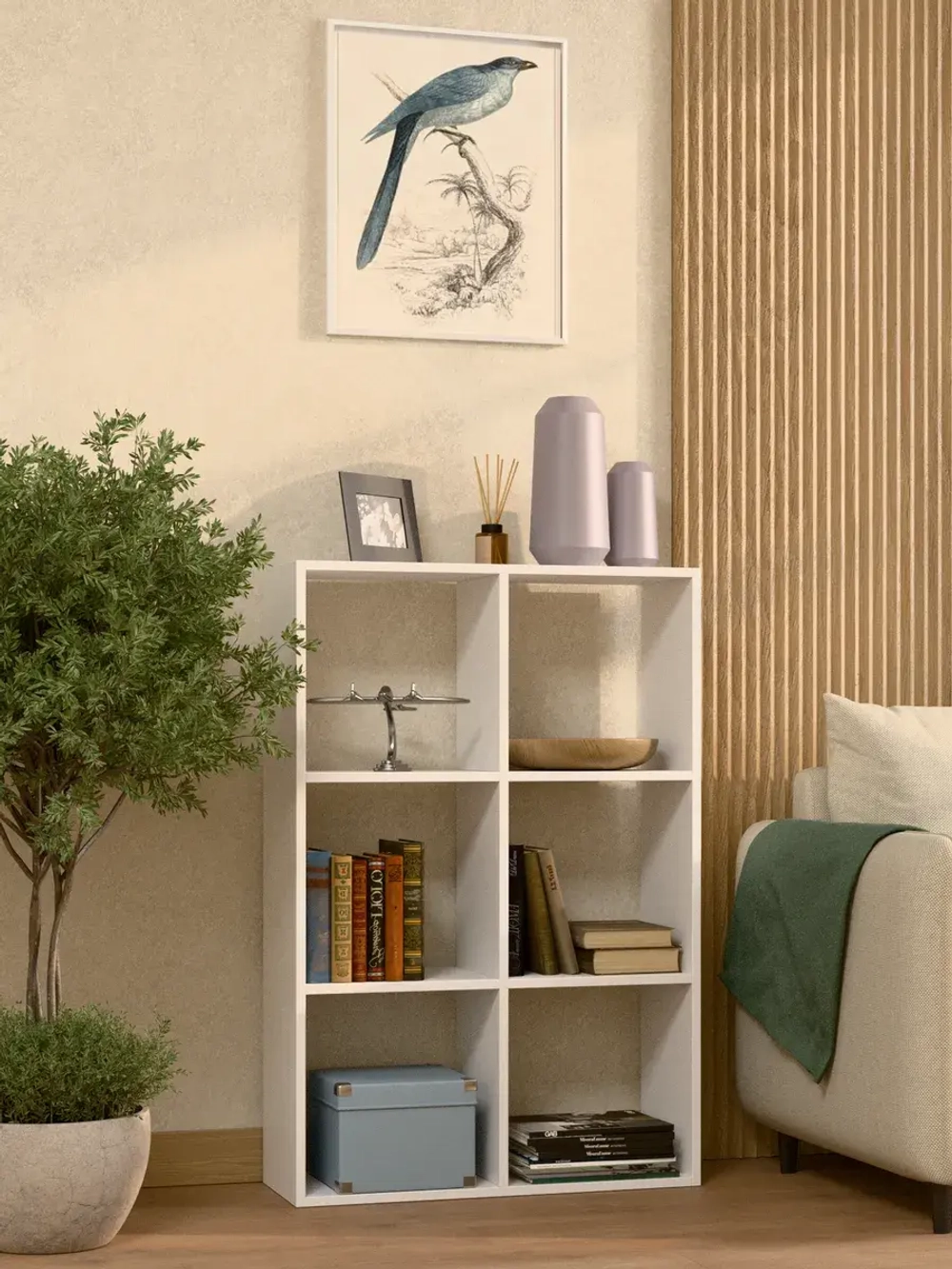 Стеллаж "ШЕЛФ" для книг и игрушек.