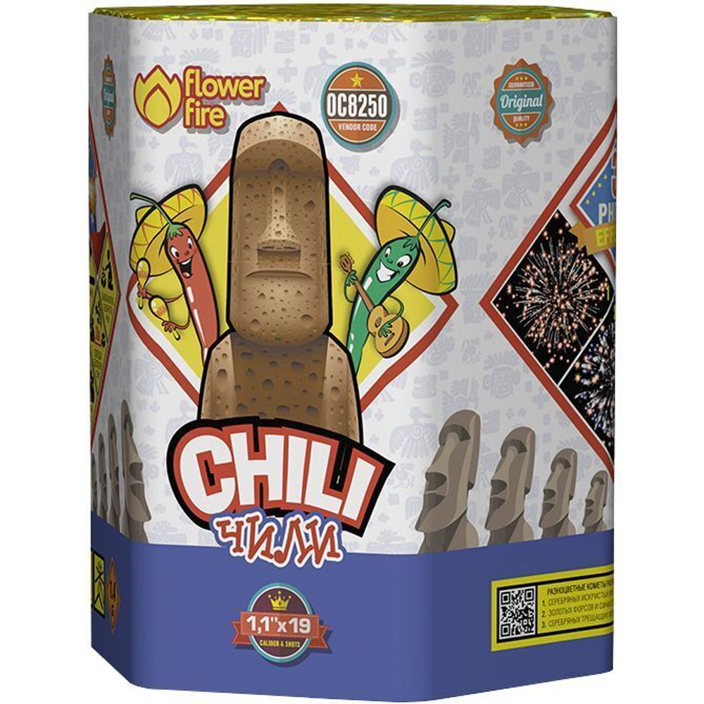 Салют «Чили» (1,1»х19) 1/12/1