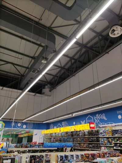 Светодиодный светильник подвесной офисный 36 Вт, IP40