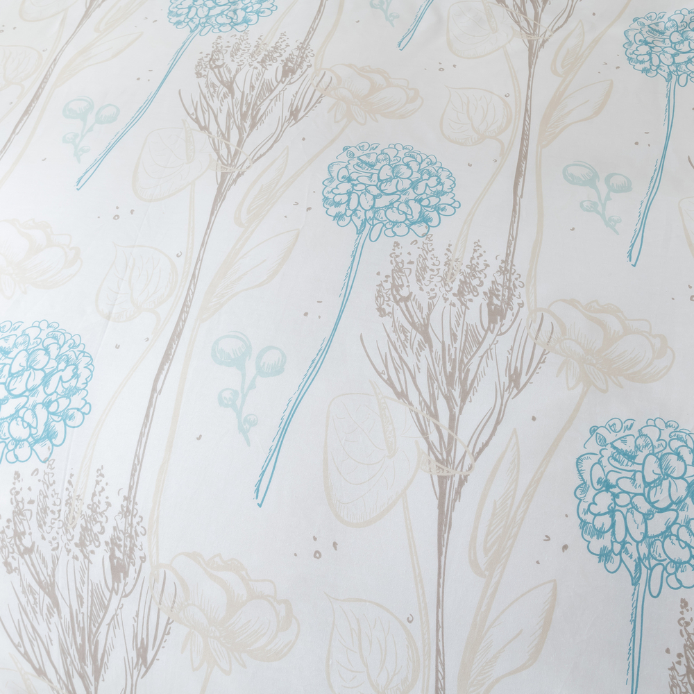 Комплект постельного белья Люкс Сатин 100% хлопок на резинке AR327