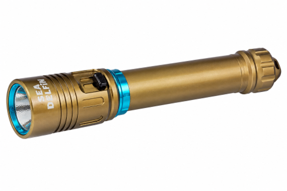 Фонарь DELFiN D7 Pro 1200 lm теплый свет