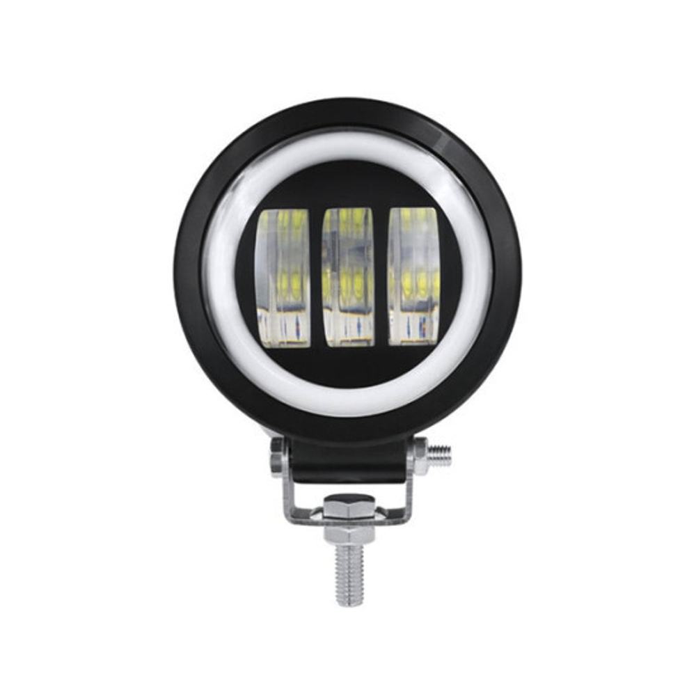 Фара линзовая 12-80V 3 линзы (v3) для электросамоката