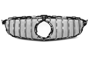 Решетка радиатора SPORT BLACK CHROME для MERCEDES W205 18-