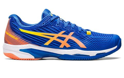 Мужские кроссовки теннисные Asics Solution Speed FF 2 Clay - tuna blue/sun peach